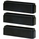 DAC Monitor Riser Leg Blocks - 6" Width x 1.5" Depth x 1.2" Height - Stackable, Comfortable - Black