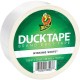 Duck Brand Brand Color Duct Tape - 20 yd Length x 1.88" Width - For Repairing, Color Coding, Packing, Crafting - 1 / Roll - Whit