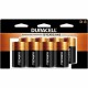 Duracell Coppertop Alkaline D Batteries - For Multipurpose - D - 1.5 V DC - 8 / Pack