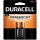 Duracell Coppertop Alkaline AA Batteries - For Multipurpose - AA - 1.5 V DC - 2 / Pack