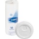 Dixie Large Hot Cup Lids by GP Pro - Dome - Plastic - 50 / Pack - White