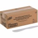 Dixie Medium-weight Disposable Knives by GP Pro - 1000/Carton - Utility Knife - 1 x Utility Knife - White