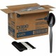 GP Pro Dixie Ultra Smartstock Series-O Medium-weight Combo Spoon Refill - 40 / Pack - 24/Carton - Spoon - 1 x Spoon - Black