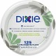 Dixie Pathways 9" Medium-weight Paper Plates by GP Pro - 125 / Pack - 8.5" Diameter - White - Paper Body - 8 / Carton
