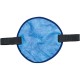 Chill-Its 6715CT Evaporative Cooling Hard Hat Pad - 0.5" Width x 9.5" Height x 7" Length - 6 / Carton - Blue - Polyvinyl Alcohol