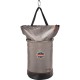 Arsenal 5973 Hoist Bucket with D-Rings - Large Size - 99.21 lb Capacity - Zipper Closure - Gray - Nylon, Synthetic Leather, Stee