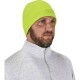 Ergodyne 6804 Skull Cap Beanie Hat with LED Lights - Fleece - Lime