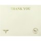 St. James Premium-Weight Certificates - 65 lb Basis Weight - "Thank You" - 8.5" x 11" - Inkjet, Laser Compatible - Ivory, Gold F