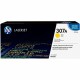 HP 307A (CE742A) Original Laser Toner Cartridge - Single Pack - Yellow - 1 Each - 7300 Pages