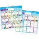 Ashley ABC Fill In Smart Poly Busy Board - 10.8" (0.9 ft) Width x 10.8" (0.9 ft) Height - Poly-coated Cardboard Surface - Square
