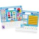 Ashley Educational Basics Smart Poly Board - 10.8" (0.9 ft) Width x 10.8" (0.9 ft) Height - Poly-coated Cardboard Surface - Squa