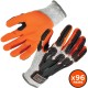 Ergodyne ProFlex 922CR Nitrile-Coated Cut-Resistant Gloves - Nitrile, Latex Coating - XXL Size - Gray - Impact Resistant, Cut Re