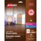 Avery Glossy White Round Labels2" Diameter - - Width2" Diameter - Permanent Adhesive - Round - Laser, Inkjet - Bright White - Pa