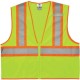 GloWear 8229Z Economy Two-Tone Vest - Recommended for: Construction, Emergency, Warehouse, Baggage Handling - 4-Xtra Large/5-Xtr