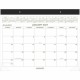 At-A-Glance 2-Color Desk Pad - Standard Size - Monthly - 12 Month - January 2025 - December 2025 - 1 Month Single Page Layout - 