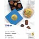 Avery Promotional Label - - Width2" Diameter - Permanent Adhesive - Round - Inkjet - Gold - Paper - 12 / Sheet - 8 Total Sheets 