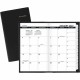 At-A-Glance Monthly Planner, Black, Pocket, 3 1/2" x 6" - Monthly - 13 Month - January 2025 - January 2026 - 1 Month Double Page