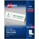 Avery Large Tent Cards for Laser and Inkjet Printers, 3½" x 11" - 97 Brightness - 3 1/2" x 11" - 50 / Box - Perforated, Heavywei