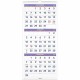 At-A-Glance 3-Month Reference Vertical Wall Calendar - Large Size - Monthly - 14 Month - December 2024 - January 2026 - 3 Month 