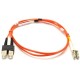 Black Box Fiber Optic Duplex Patch Cable - LC Male - SC Male - 3.28ft