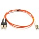 Black Box Fiber Optic Duplex Patch Network Cable - LC Male - SC Male - 9.84ft