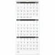 At-A-Glance Contemporary 3-Month Reference Wall Calendar - Large Size - Monthly - 15 Month - December 2024 - February 2026 - 3 M