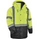 GloWear 8384 Type R Class 3 Hi-Vis Quilted Thermal Parka - Recommended for: Accessories, Construction, Baggage Handling - Medium