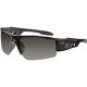 Skullerz Dagr PZ Smoke Safety Glasses - Recommended for: Sport, Shooting, Boating, Hunting, Fishing, Skiing, Construction, Lands