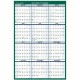 At-A-Glance Vertical Reversible Erasable Wall Calendar - Large Size - Julian Dates - Yearly - 12 Month - January 2025 - December