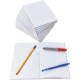 Ashley Hardcover Blank Book - 28 Pages - Plain - 6" x 8" - White Paper - Hard Cover, Durable - 12 / Bundle