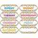 Ashley Magnetic Confetti Days Timesavers - 8 - Die-cut, Write on/Wipe off - 1 Each - Multicolor