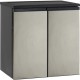 Avanti Model RMS551SS - SIDE-BY-SIDE Refrigerator/Freezer - 5.50 ft³ - Auto-defrost - Side by Side - Auto-defrost - 3.30 ft³ Net