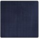 Flagship Carpets Classic Solid Color 12' Square Rug - Traditional - 12 ft Length x 12 ft Width - Square - Navy - Nylon