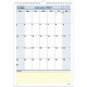 At-A-Glance QuickNotes Wall Calendar - Medium Size - Julian Dates - Monthly - 12 Month - January 2025 - December 2025 - 1 Month 