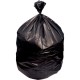 Genuine Joe Strong Economical Trash Bags - 56 gal Capacity - 43" Width x 48" Length - 0.87 mil (22 Micron) Thickness - Black - R