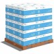 HP Office20 Paper - White - 92 Brightness - Letter - 8 1/2" x 11" - 20 lb Basis Weight - 200000 / Pallet - Smear Resistant, Quic