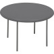 Iceberg IndestrucTable TOO 1200 Series Round Folding Table - For - Table TopRound Top - Contemporary Style - 600 lb Capacity x 1