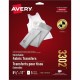 Avery Stretchable T-Shirt Transfers - Letter - 8 1/2" x 11" - Matte - 5 / Pack - Crack Resistant, Fade Resistant, Washable - Cle