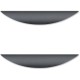 Lorell Chateau Series Laminate Drawer Traditional Pulls - Traditional - 6.4" Width x 1.1" Depth x 0.6" Height - Aluminum Alloy -