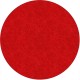 Flagship Carpets Amerisoft Solid Color Rug - 72" Diameter - Round - Classic Red - Nylon, Polyester