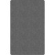 Flagship Carpets Amerisoft Solid Color Rug - 18 ft Length x 12 ft Width - Rectangle - Gray - Nylon, Polyester