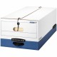 Bankers Box Liberty File Storage Boxes - Internal Dimensions: 15" Width x 24" Depth x 10" Height - External Dimensions: 15.3" Wi