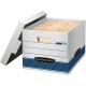 Bankers Box STOR/FILE File Storage Box - Internal Dimensions: 12" Width x 15" Depth x 10" Height - External Dimensions: 12.8" Wi