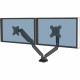 Fellowes Platinum Series Dual Monitor Arm - 2 Display(s) Supported - 46" Screen Support - 40 lb Load Capacity - 1 Each