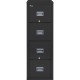 FireKing Patriot Series 4-Drawer Vertical Fire Files - 17.8" x 31.6" x 52.8" - 4 x Drawer(s) for File - Letter - Vertical - Fire