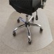Ultimat Polycarbonate Contoured Chair Mat for Carpets up to 1/2" - 39 x 49" - Clear Contoured Polycarbonate Chair Mat For Carpet