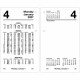 At-A-Glance Financial Desk Calendar Refill - Standard Size - Julian Dates - Daily - 12 Month - January 2025 - December 2025 - 1 
