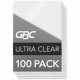GBC UltraClear Thermal Laminating Pouches - Laminating Pouch/Sheet Size: 2.56" Width x 3.75" Length x 7 mil Thickness - Glossy -