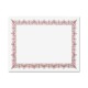Geographics Gold Seal Parchment Certificates - 24 lb Basis Weight - 8.5" x 11" - Inkjet, Laser Compatible - Red with Red Border 