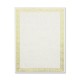 Geographics Premium Gold Foil Border Certificates - 28 lb Basis Weight - 8.5" x 11" - Inkjet, Laser Compatible - Gold with Gold 